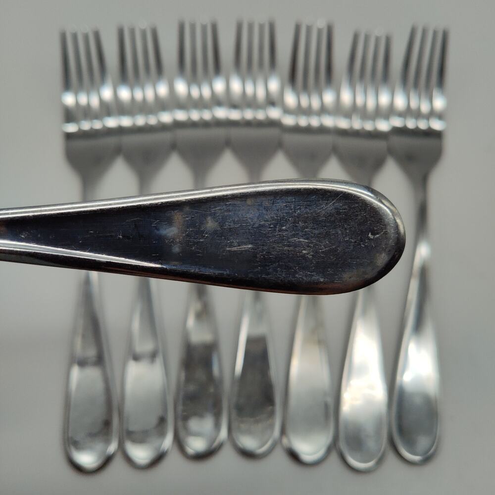 8X DF Cambridge Country Buffet Stainless Steel Dinner Forks